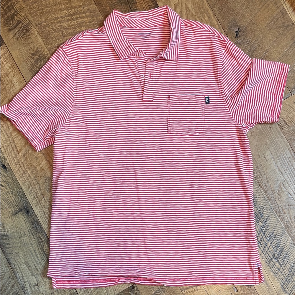 Vineyard Vines Striped Polo Shirt